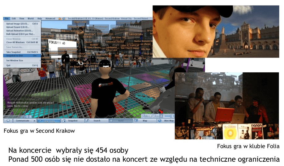 Koncert w Second Life